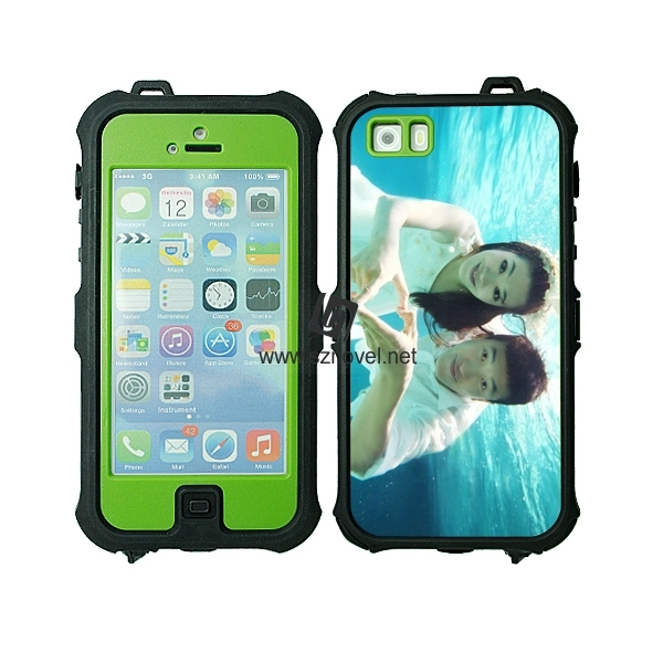 New Sublimation Waterproof Phone Case For iPhone 5/5s