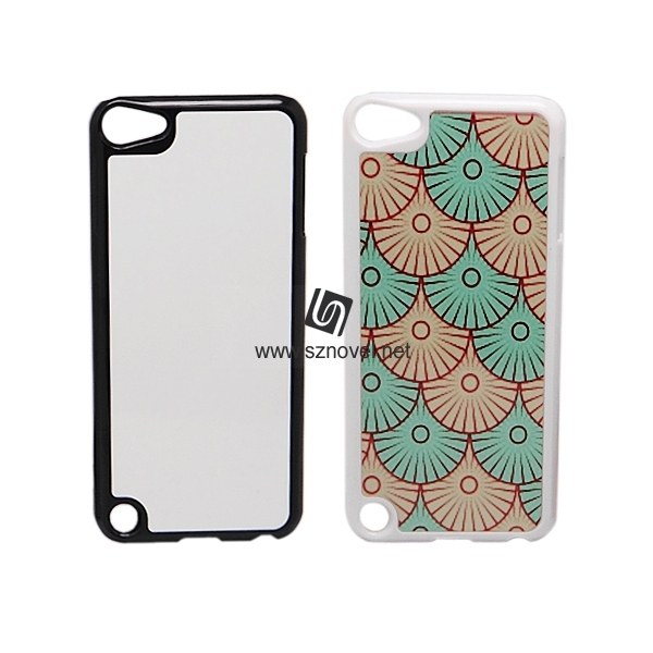 For iPod Touch Blank 2D Sublimation Hard Plastic Phone Case