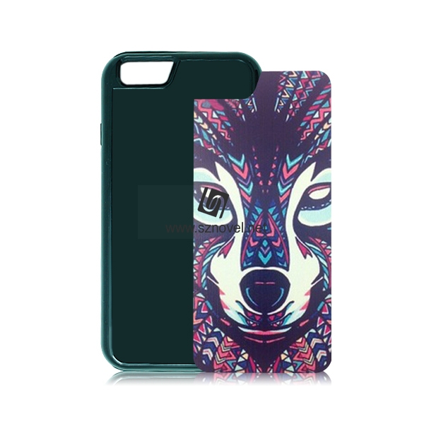 For iPhone 6 2IN1 Phone Cae Sublimation Mobile Cell Phone Back Cover
