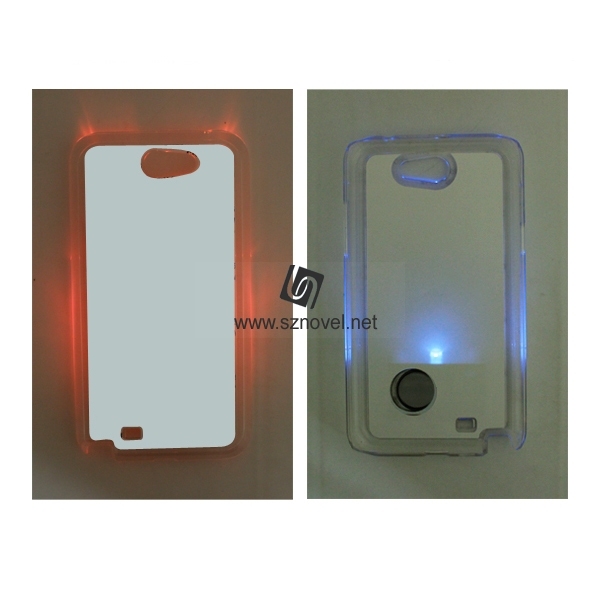 New Sublimation LED Phone Case for Note 2