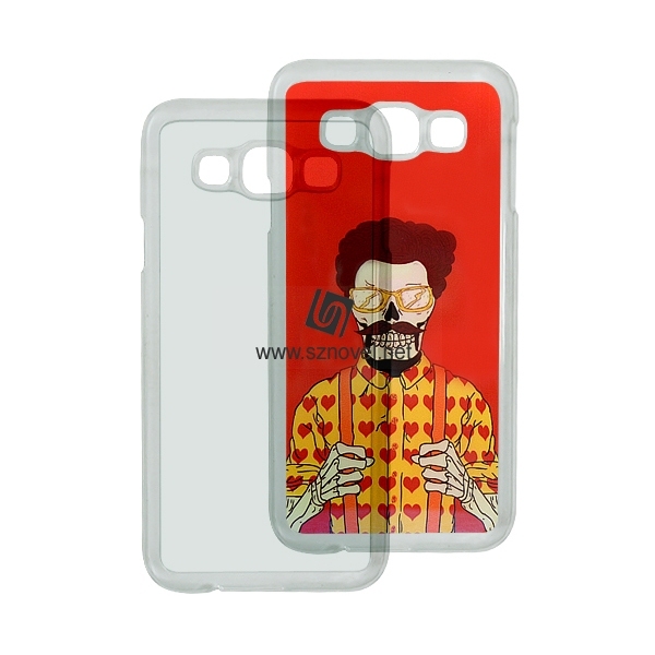 2D Sublimation Hard Plastic Phone Case for Galaxy E5