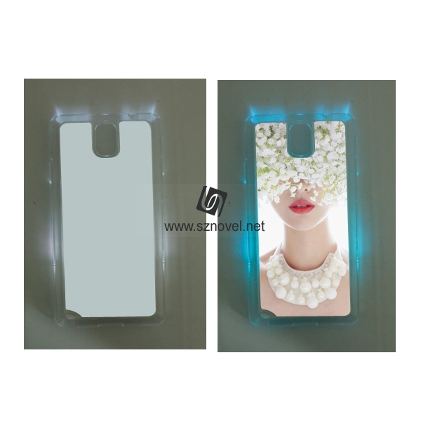 New Sublimation LED Phone Case for Galaxy Note 3