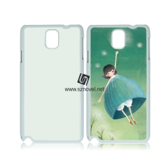 2D Sublimation Plastic Phone Case for SAM Galaxy Note 3