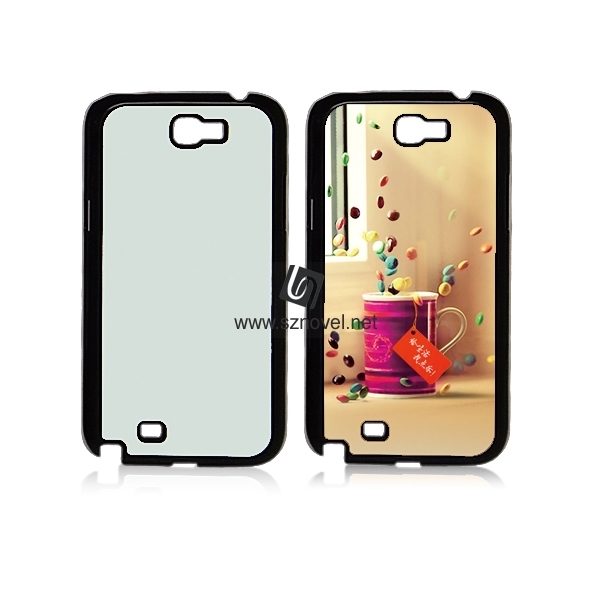 2D Sublimation Plastic Phone Case for SAM Galaxy Note 2