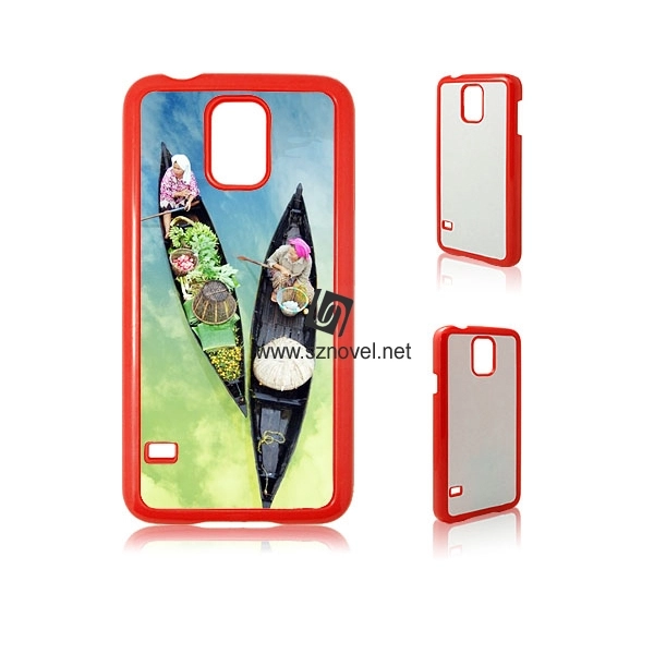 2D Sublimation Hard Plastic Phone Case for SAM Galaxy S5