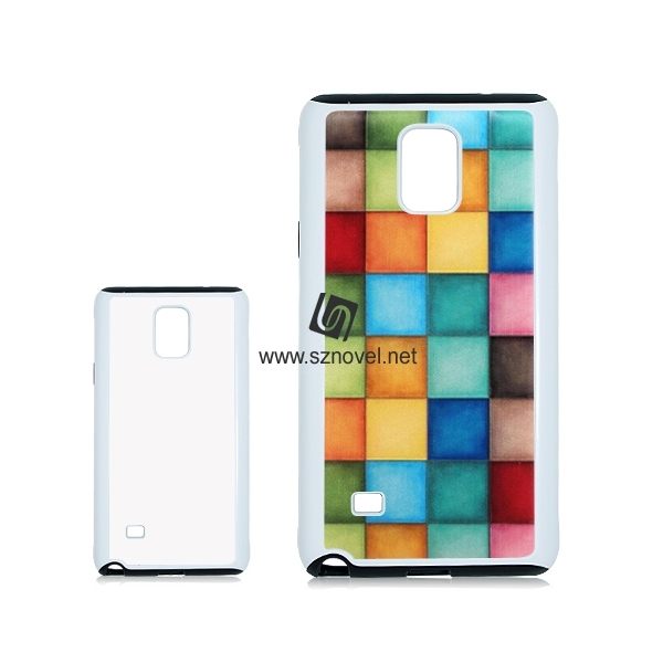 For Galaxy Note 4 Personalized Sublimation Blank 2D 2IN1 Phone Case