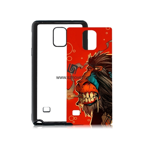 For Galaxy Note 4 Personalized Sublimation Blank 2D 2IN1 Phone Case