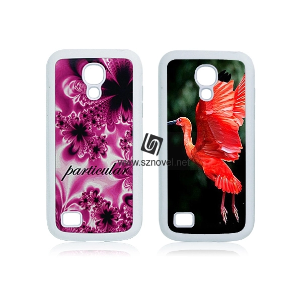 2D Sublimation Rubber Phone Case for SAM Galaxy S4 MINI