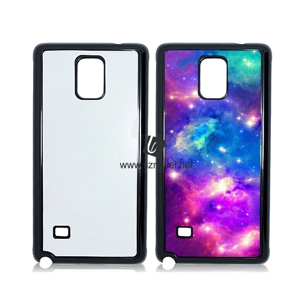 2D Sublimation Plastic Phone Case for SAM Galaxy Note 4