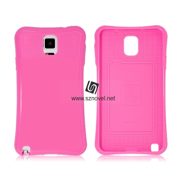 Sublimation Rubber Phone Case for SAM Galaxy Note 4