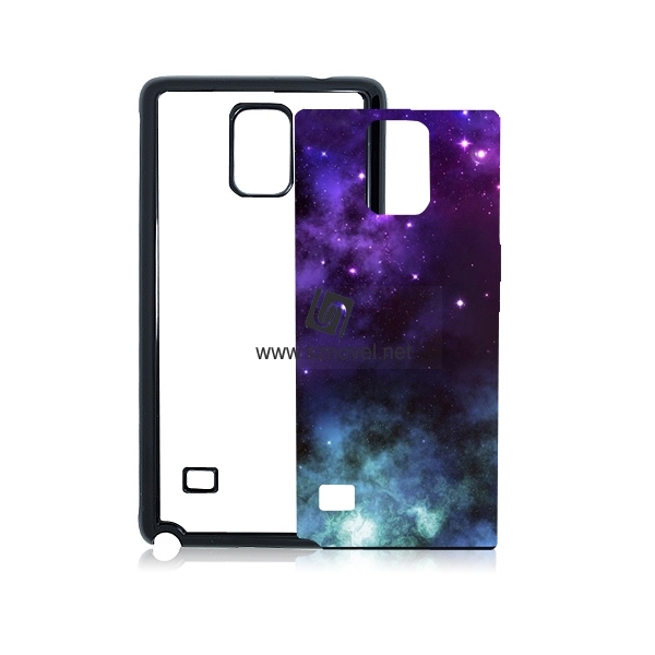 2D Sublimation Plastic Phone Case for SAM Galaxy Note 4