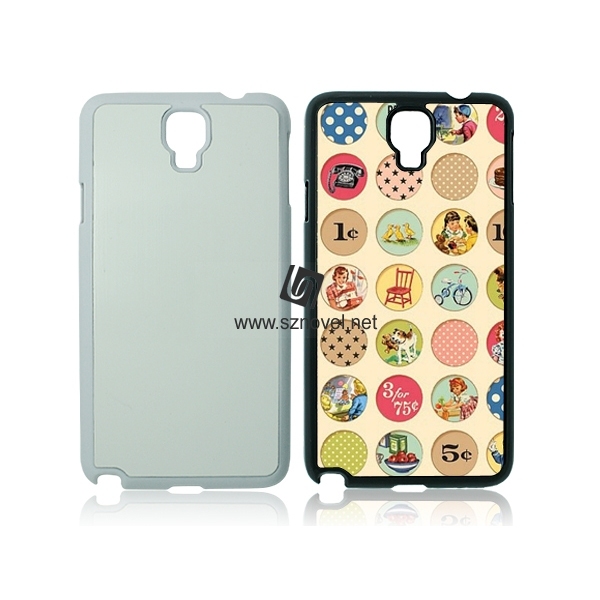 2D Sublimation Plastic Phone Case for SAM Galaxy Note3 Lite N7505