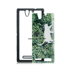2D Sublimation Plastic Phone Case for Sony Xperia C3