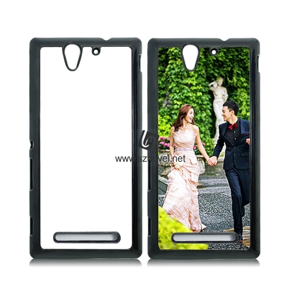 2D Sublimation Plastic Phone Case for Sony Xperia C3