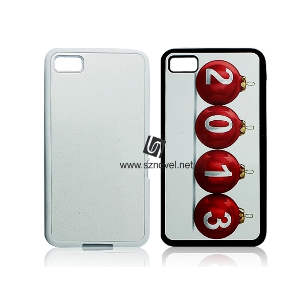 2D Sublimation Rubber Phone Case for BK-berry Z10