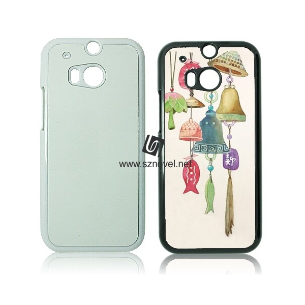 2D Sublimation Plastic Phone Case for HTC M8