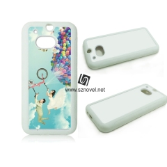 2D Sublimation Rubber Phone Case for HTC M8