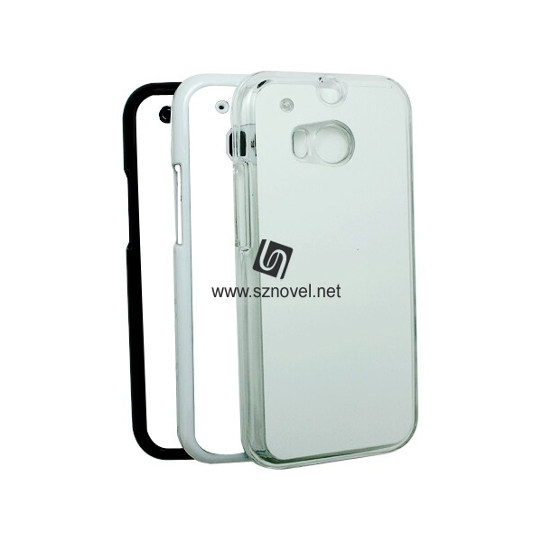 2D Sublimation Plastic Phone Case for HTC M8