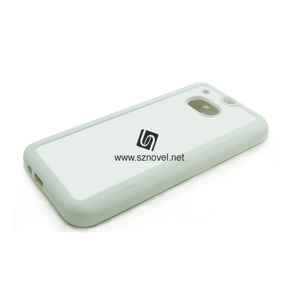 2D Sublimation Rubber Phone Case for HTC M8