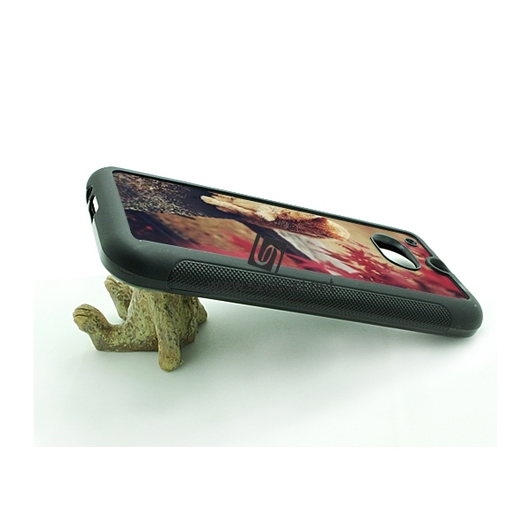 2D Sublimation Rubber Phone Case for HTC M8