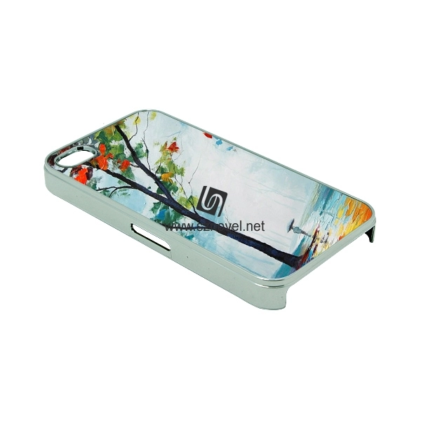 Sublimation Phone Case for iPhone 4/4S  (Electroplated )