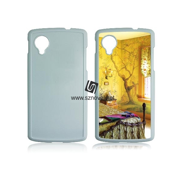 2D Sublimation Plastic Phone Case for Google Nexus 5
