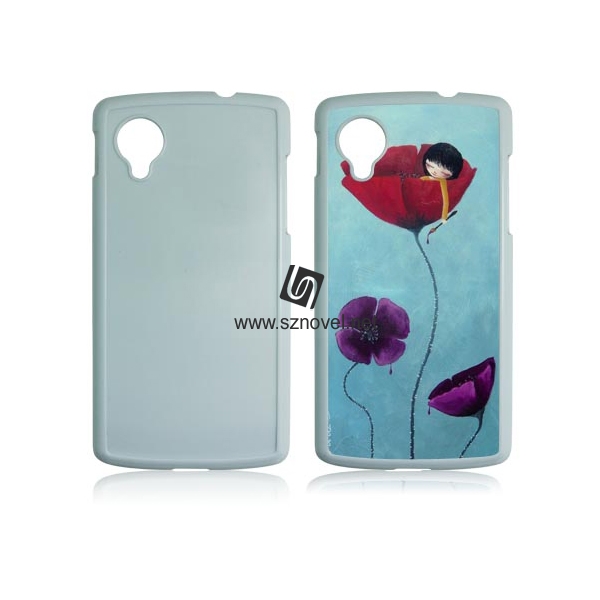 2D Sublimation Plastic Phone Case for Google Nexus 5