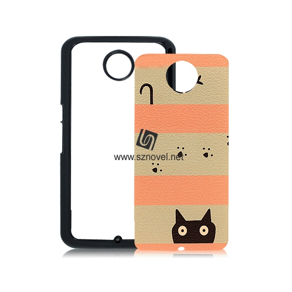 2D Sublimation Plastic Phone Case for Google Nexus 6