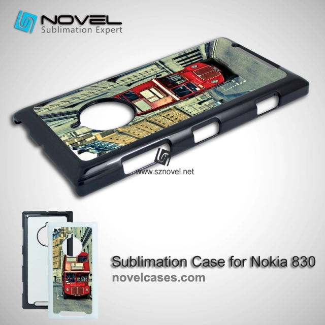 Sublimation Plastic Phone Case For Nokia Lumia 830