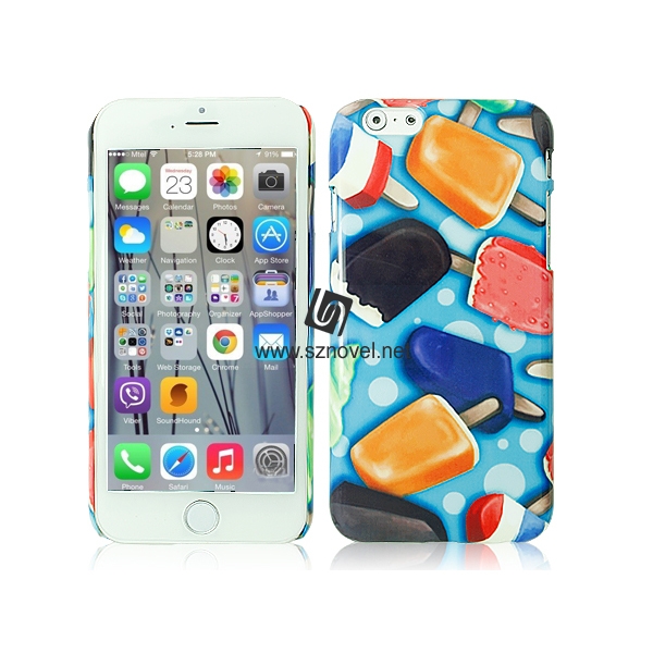 For iPhone 6 Popular Sublimation 3D Blank Phone Shell Back Case