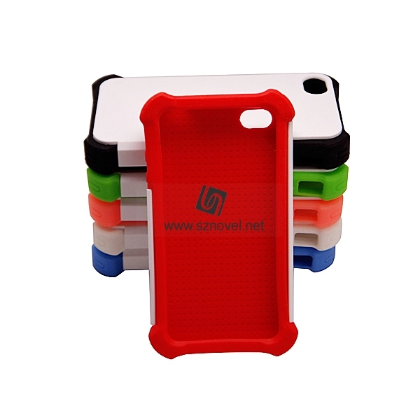 3D Sublimation Phone Case for iPhone 4/4S(2IN1)