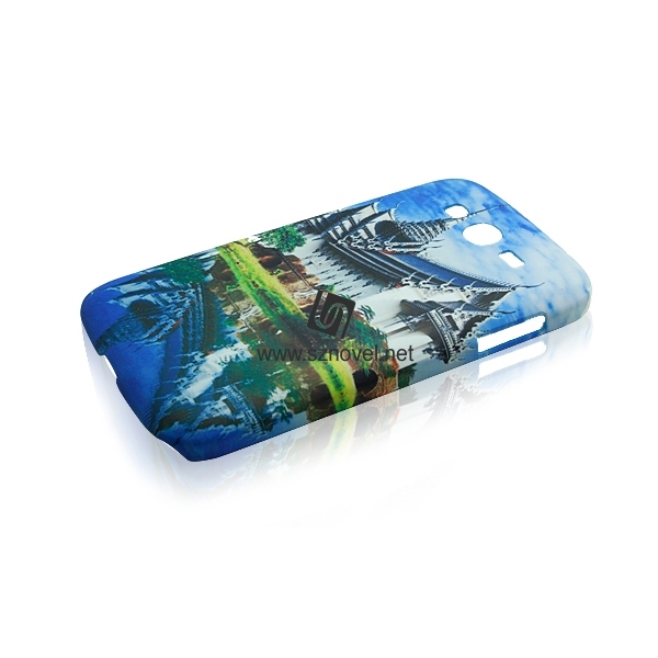 For SAM Galaxy Grand I9082 Sublimation Blank 3D Plastic Phone Case