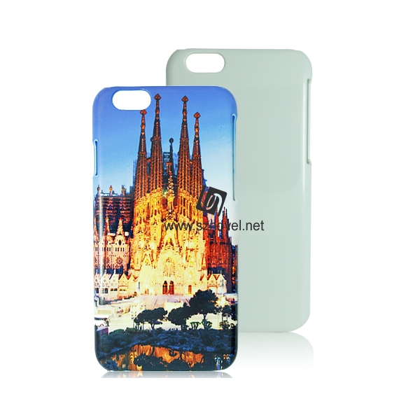 For iPhone 6 Popular Sublimation 3D Blank Phone Shell Back Case
