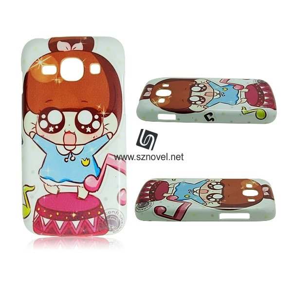 For Galaxy Galaxy ACE 3/ I7272 Sublimation Blank 3D Plastic Phone Case