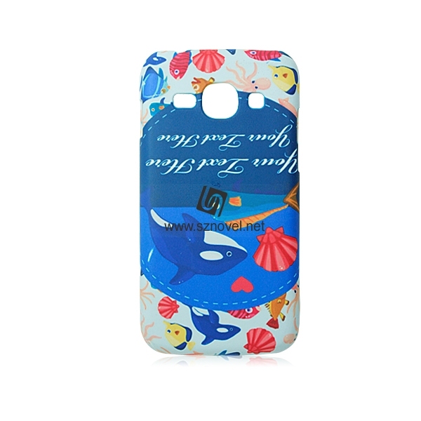 For Galaxy Galaxy ACE 3/ I7272 Sublimation Blank 3D Plastic Phone Case