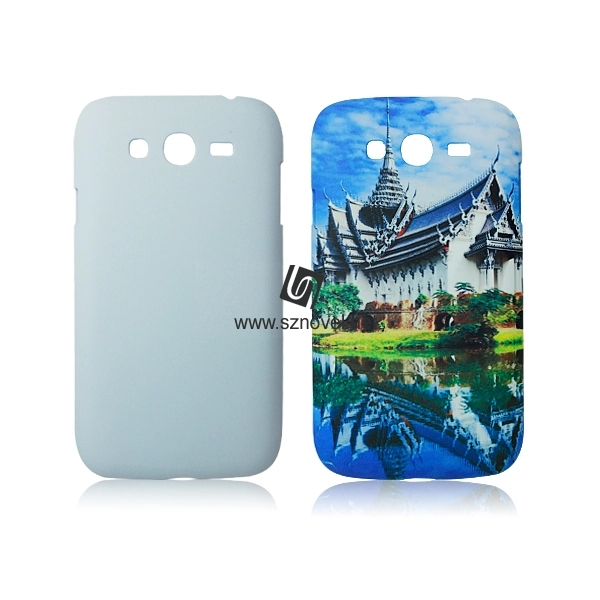 For SAM Galaxy Grand I9082 Sublimation Blank 3D Plastic Phone Case