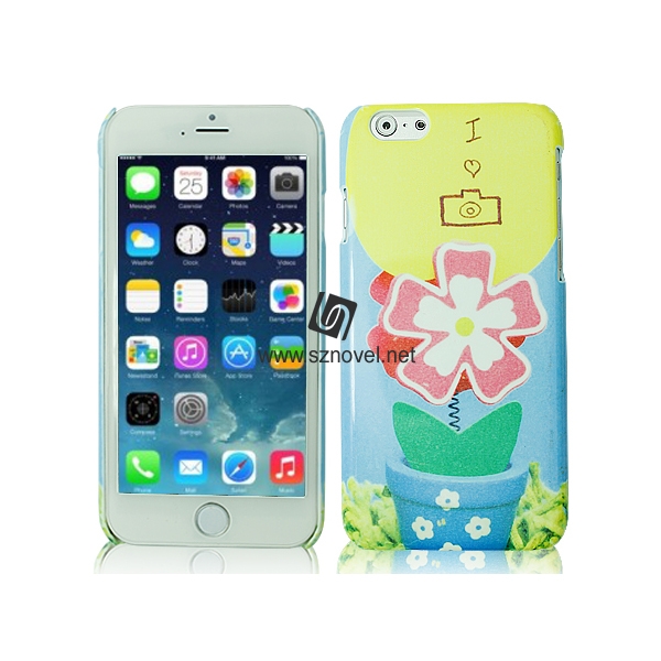 For iPhone 6 Popular Sublimation 3D Blank Phone Shell Back Case