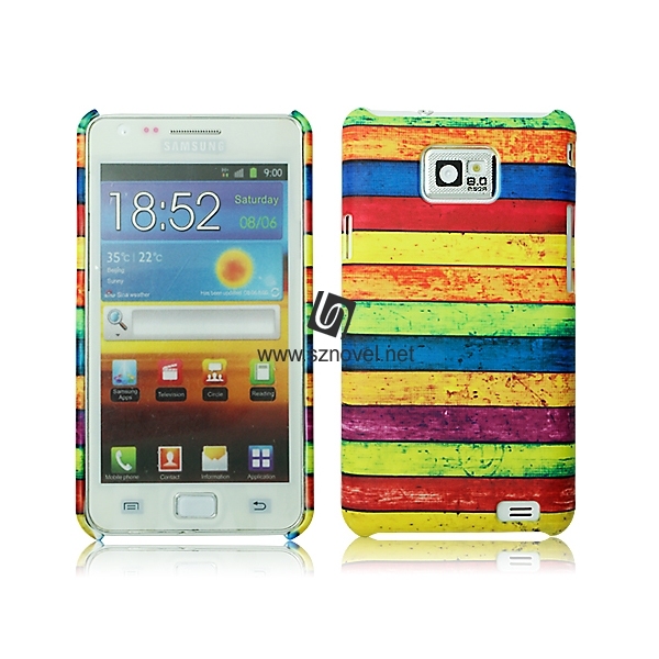 For Galaxy S2 i9100 Sublimation 3D Blank Phone Shell Back Cover