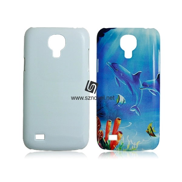 For Galaxy S4 Mini 3D Sublimation Plastic Phone Case