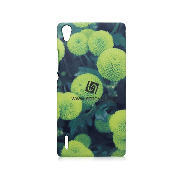 For Huawei P7 Sublimation 3D Blank Plastic Phone Case