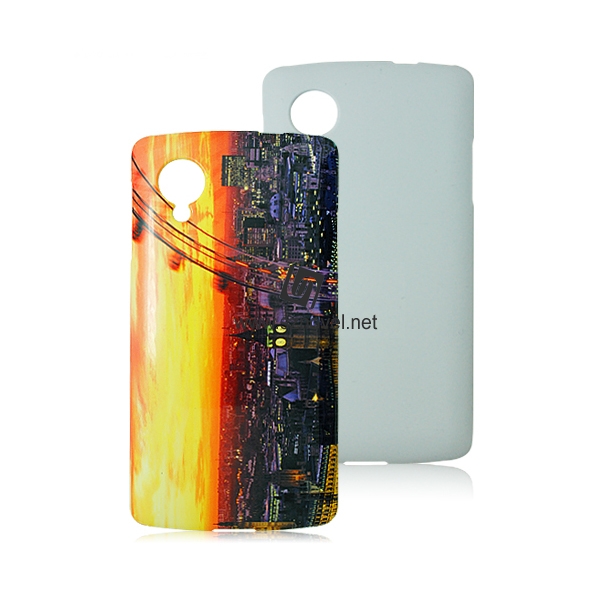 For Google Nexus 5 Blank 3D Sublimation Plastic Phone Case