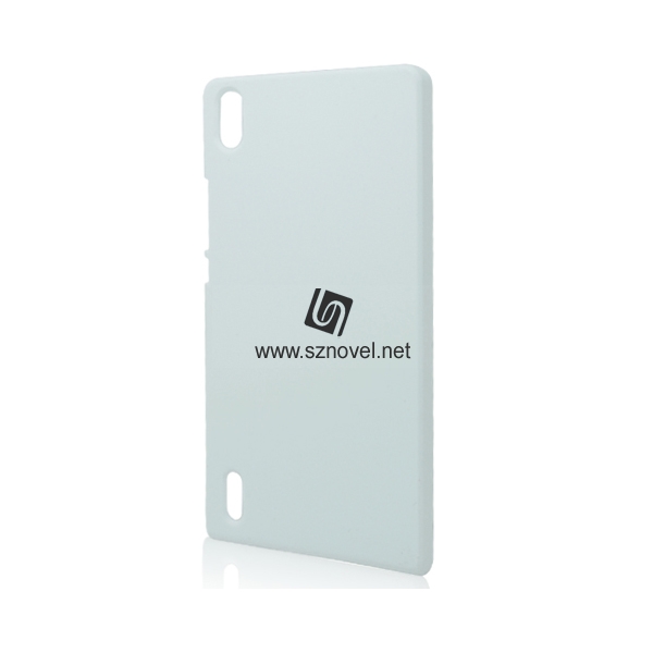 For Huawei P7 Sublimation 3D Blank Plastic Phone Case