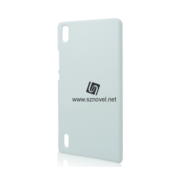 For Huawei P7 Sublimation 3D Blank Plastic Phone Case