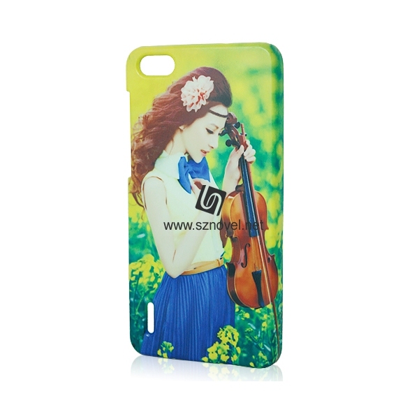 For Huawei Honor 6 Sublimation Blank 3D Plastic Phone Case