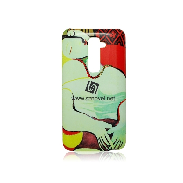 For LG G2 Sublimation 3D Blank Plastic Phone Case