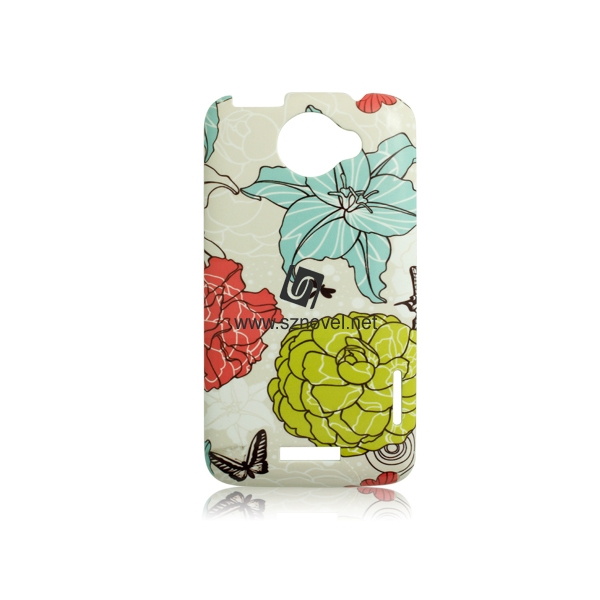 For HTC ONE X Plastic 3D Sublimation Phone Case