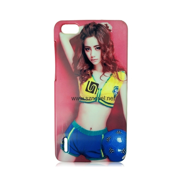 For Huawei Honor 6 Sublimation Blank 3D Plastic Phone Case