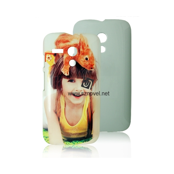 3D Sublimation Plastic Phone Case for MOTO G