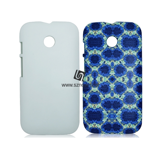 For Moto E Sublimation 3D Blank Plastic Phone Case