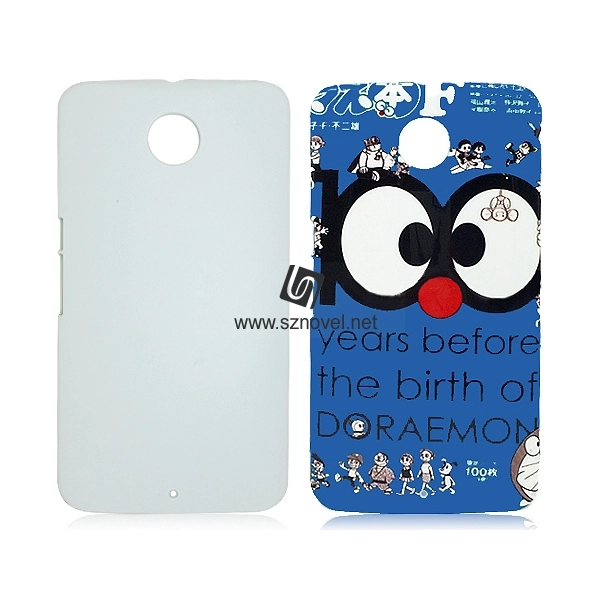 For Google Nexus 6 Blank 3D Sublimation Plastic Phone Case